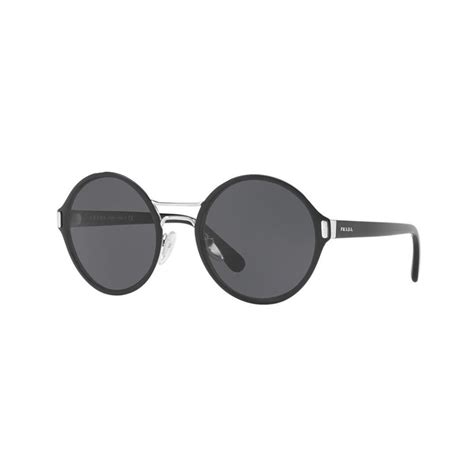 prada men round sunglasses on face|prada unisex sunglasses.